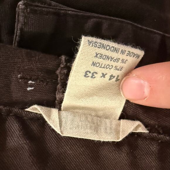 Duluth Trading Co Women's DuluthFlex Fire Hose Relaxed Fit Pants Brown 14 - Picture 6 of 9